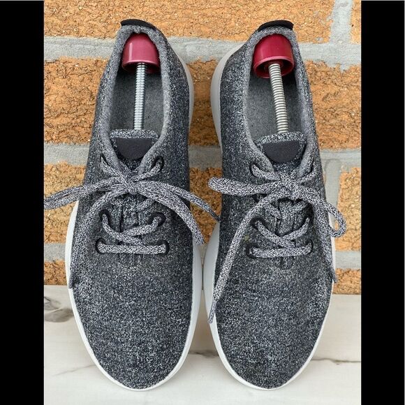 Allbirds Mens Gray The Wool Runners size 9 - Picture 3 of 13